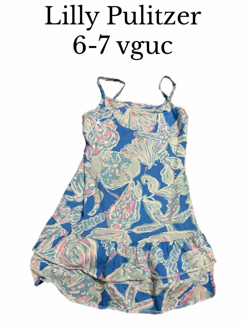 Lilly Pulitzer girls 6-7 dress summer